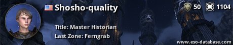 Signatur von Shosho-quality