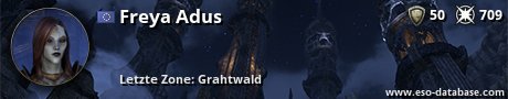 Signatur von Freya Adus