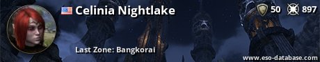 Signatur von Celinia Nightlake