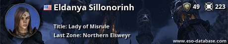 Signatur von Eldanya Sillonorinh