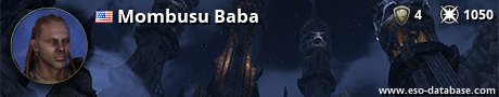 Signatur von Mombusu Baba