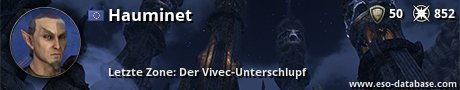 Signatur von Hauminet