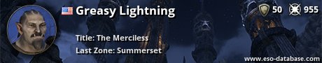 Signatur von Greasy Lightning