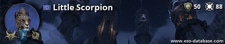 Signatur von Little Scorpion