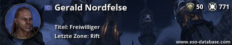 Signatur von Gerald Nordfelse