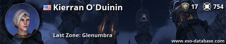 Signatur von Kierran O'Duinin