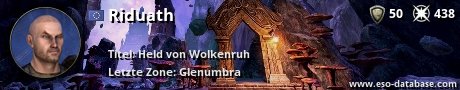 Signatur von Riduath