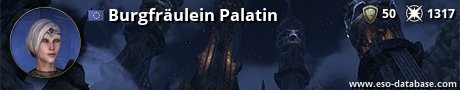 Signatur von Burgfräulein Palatin