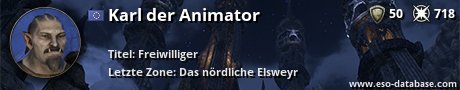 Signatur von Karl der Animator