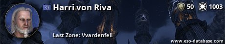 Signatur von Harri von Riva