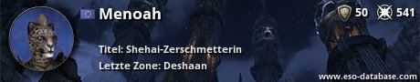 Signatur von Menoah