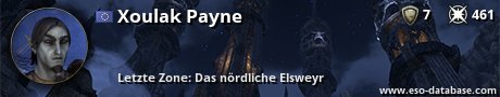 Signatur von Xoulak Payne