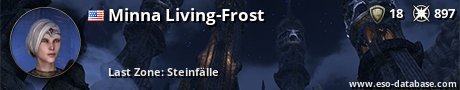 Signatur von Minna Living-Frost