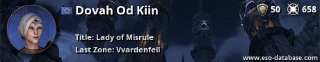 Signatur von Dovah Od Kiin