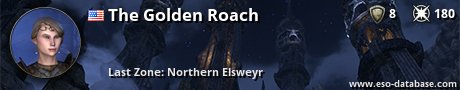 Signatur von The Golden Roach