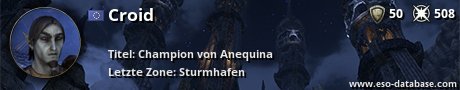 Signatur von Croid