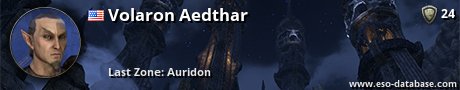 Signatur von Volaron Aedthar
