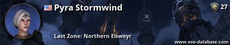 Signatur von Pyra Stormwind