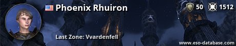 Signatur von Phoenix Rhuiron