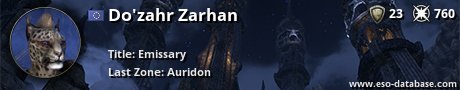 Signatur von Do'zahr Zarhan