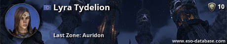 Signatur von Lyra Tydelion