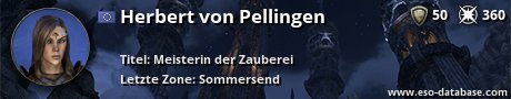 Signatur von Herbert von Pellingen