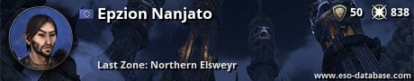 Signatur von Epzion Nanjato