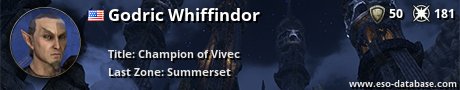 Signatur von Godric Whiffindor