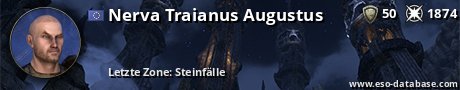Signatur von Nerva Traianus Augustus