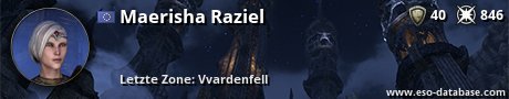 Signatur von Maerisha Raziel