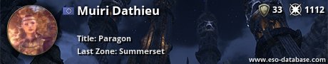 Signatur von Muiri Dathieu