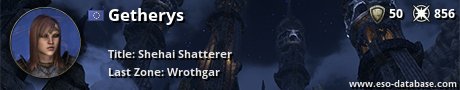 Signatur von Getherys