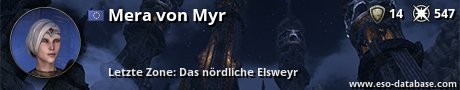 Signatur von Mera von Myr