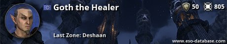 Signatur von Goth the Healer