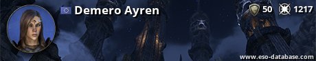 Signatur von Demero Ayren
