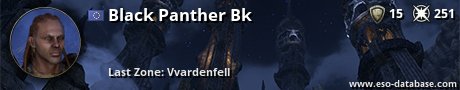 Signatur von Black Panther Bk