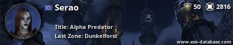 Signatur von Serao