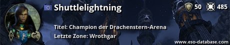 Signatur von Shuttlelightning