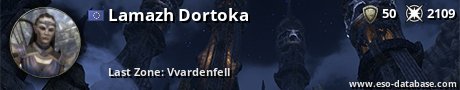 Signatur von Lamazh Dortoka
