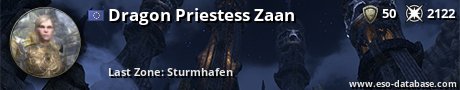 Signatur von Dragon Priestess Zaan