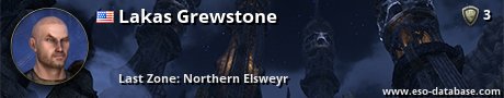 Signatur von Lakas Grewstone