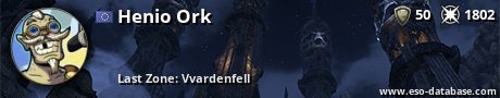 Signatur von Henio Ork