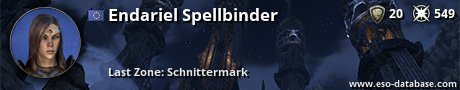 Signatur von Endariel Spellbinder