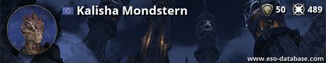 Signatur von Kalisha Mondstern
