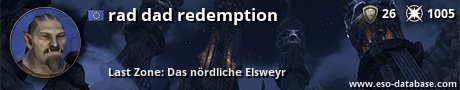 Signatur von rad dad redemption