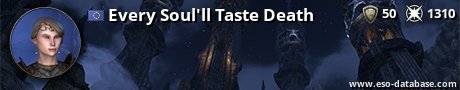 Signatur von Every Soul'll Taste Death