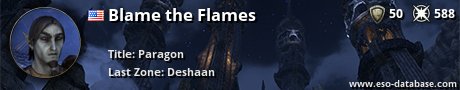 Signatur von Blame the Flames