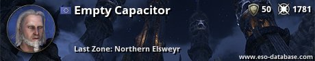 Signatur von Empty Capacitor