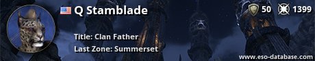 Signatur von Q Stamblade