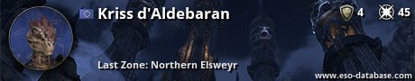 Signatur von Kriss d'Aldebaran
